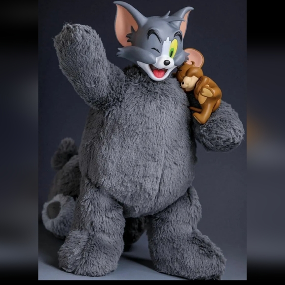 Tom and Jerry Soap Studio Figure Plush Teddy Bear - Picture 4 of 15